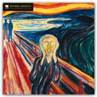 Flame Tree Publishing - Edvard Munch Wall Calendar 2026 (Art Calendar)