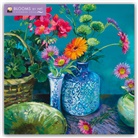 Flame Tree Publishing - Blooms By Nel Whatmore Wall Calendar 2026 (Art Calendar)