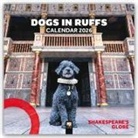 Shakespeare''s Globe: Dogs in Ruffs Wall Calendar 2026 (Art Calendar)
