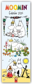Flame Tree Publishing - Moomin Slim Calendar 2026 (Art Calendar)