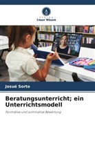 Josué Sorto - Beratungsunterricht; ein Unterrichtsmodell