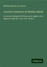 de Lescure, Mathieu Marais - Journal et mémoires de Mathieu Marais