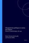 Changements Politiques Et Status Des Langues