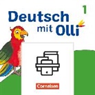 Anja Tiedje, Annett Zilger, Silke Bergmann, Diana Christ, Diana Christ, Gabriele Stoll... - Deutsch mit Olli - Erstlesen - Ausgabe 2021 - 1. Schuljahr Arbeitsheft Start und Leicht / Basis in Grundschrift - Im Paket, mit BOOKii-Funktion