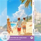 Louise Delaunay, EasyOriginal Verlag, EasyOriginal Verlag - Le Mystère du sable bleu - Französische Krimi-Lektüre B1-B2 (+ Audio-CD), m. 1 Audio, m. 1 Audio-CD, m. 1 Audio