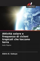 Aldrin B. Gabuya - Attività solare e frequenza di cicloni tropicali che toccano terra