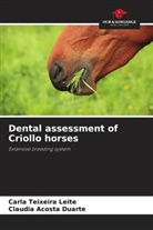 Cláudia Acosta Duarte, Carla Teixeira Leite - Dental assessment of Criollo horses