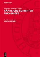 Gottfried Wilhelm Leibniz, Kurt Müller, Paul Ritter, Paul Schrecker - Gottfried Wilhelm Leibniz: Sämtliche Schriften und Briefe. Allgemeiner politischer und historischer Briefwechsel - Reihe. Band 4: 1684-1687