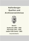 Georg Glade - Hallenberger Quellen und Archivverzeichnisse, Bd. 2