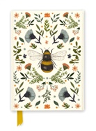 Flame Tree Publishing - Jade Mosinski: Botanical Bee (Foiled Journal)