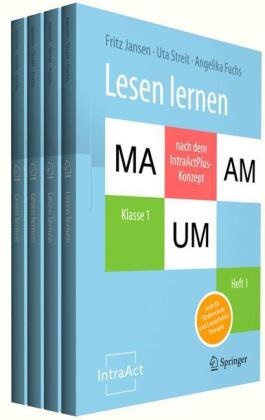Angelika Fuchs, Fritz Jansen, Uta Streit - Lesen lernen nach dem IntraActPlus-Konzept, m. 4 Buch auch für Förderschule und Legasthenie-Therapie