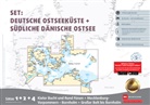Sportbootkarten Satz 1, 2 und 4   Set: Deutsche Ostseeküste und Südliche Dänische Ostsee (Ausgabe 2025)