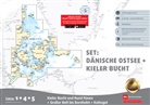 Sportbootkarten Satz 1, 4 und 5   Set: Dänische Ostsee und Kieler Bucht (Ausgabe 2025)
