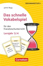 Janna Weiß - Das schnelle Vokabelspiel - Französisch - Lernjahr 3/4
