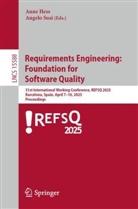 Anne Heß, Susi, Angelo Susi - Requirements Engineering: Foundation for Software Quality