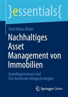 Gerd Niklas Köster - Nachhaltiges Asset Management von Immobilien