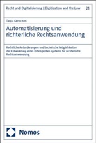 Tanja Kernchen - Automatisierung und richterliche Rechtsanwendung