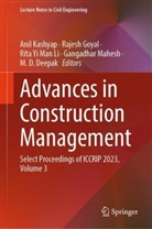 M. D. Deepak, Rajesh Goyal, Anil Kashyap, Rita Yi Man Li, Gangadhar Mahesh, Rita Yi Man Li et al - Advances in Construction Management