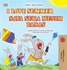Shelley Admont, Kidkiddos Books, Danny Shmuilov - I Love Summer (English Malay Bilingual Children's Book)