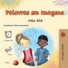 Kidkiddos Books - Words in Pictures - My Day (Portuguese Brazilian Children's Book)