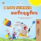 Shelley Admont, Kidkiddos Books, Danny Shmuilov - I Love Summer (English Thai Bilingual Children's Book)