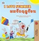 Shelley Admont, Kidkiddos Books, Danny Shmuilov - I Love Summer (English Thai Bilingual Children's Book)