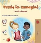 Kidkiddos Books - Words in Pictures - My Day (Italian Children's Book)