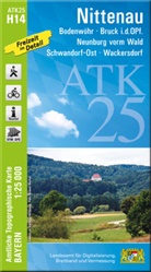 Landesamt für Digitalisierung Breitband un, Breitband und Vermessung Landesamt für Digitalisierung - ATK25-H14 Nittenau (Amtliche Topographische Karte 1:25000)