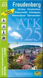 Landesamt für Digitalisierung Breitband un, Breitband und Vermessung Landesamt für Digitalisierung - ATK25-G13 Freudenberg (Amtliche Topographische Karte 1:25000)