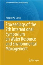 Haoqing Xu - Proceedings of the 7th International Symposium on Water Resource and Environmental Management