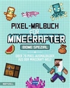 Daniele Sapuppo, Daniele Sapuppo, Ullmann Medien Verlag, Ullmann Medien Verlag - Pixel-Malbuch für Minecrafter - Biome Spezial - Über 70 Pixel-Ausmalbilder aus der Minecraft-Welt