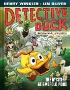 Lin Oliver, Oliver Lin, Henry Winkler, Santat Dan - Detective Duck: The Mystery at Emerald Pond (Detective Duck #3)