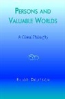 Eliot Deutsch, Deutsch Eliot - Persons and Valuable Worlds