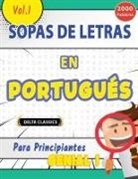 Delta Classics - SOPA DE LETRAS EN PORTUGUÉS PARA PRINCIPIANTES - GENIAL! VOL.1 - DELTA CLASSICS