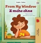 Kidkiddos Books, Rayne Coshav - From My Window (English Czech Bilingual Kids Book)