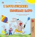 Shelley Admont, Kidkiddos Books, Danny Shmuilov - I Love Summer (English Polish Bilingual Children's Book)