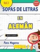 Delta Classics - SOPA DE LETRAS EN ALEMÁN PARA MAYORES - GENIAL! VOL.1 - DELTA CLASSICS