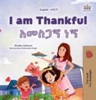 Shelley Admont, Kidkiddos Books - I am Thankful (English Amharic Bilingual Children's Book)
