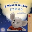 Kidkiddos Books, Sam Sagolski - A Wonderful Day (English Amharic Bilingual Children's Book)