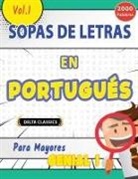 Delta Classics - SOPA DE LETRAS EN PORTUGUÉS PARA MAYORES - GENIAL! VOL.1 - DELTA CLASSICS