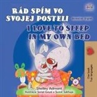 Shelley Admont, Kidkiddos Books - I Love to Sleep in My Own Bed (Slovak English Bilingual Children's Book)