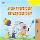 Shelley Admont, Kidkiddos Books, Danny Shmuilov - I Love Summer (Danish Children's Book)
