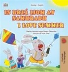 Shelley Admont, Kidkiddos Books, Danny Shmuilov - I Love Summer (Irish English Bilingual Children's Book)
