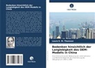 Laura E M Thomson, Laura E. M. Thomson - Bedenken hinsichtlich der Langlebigkeit des OEM-Modells in China