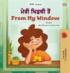 Kidkiddos Books, Rayne Coshav - From My Window (Punjabi English Bilingual Kids Book - Gurmukhi)
