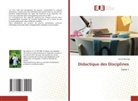 Gloire Bwenge - Didactique des Disciplines