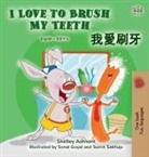 Shelley Admont, Kidkiddos Books - I Love to Brush My Teeth (English Chinese Traditional Bilingual Book for Kids)