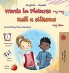 Kidkiddos Books - Words in Pictures - My Day (English Serbian Bilingual Children's Book - Latin Alphabet)