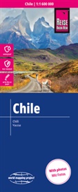 Reise Know-How Verlag Peter Rump GmbH - Reise Know-How Landkarte Chile (1:1.600.000)