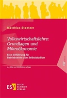 Matthias Stoetzer, Matthias (Prof. Dr. rer. oec.) Stoetzer - Volkswirtschaftslehre: Grundlagen und Mikroökonomie